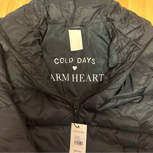 Noize x Jilly Box Avalon Puffer Jacket in Black, Size Large - Picture 5 of 5